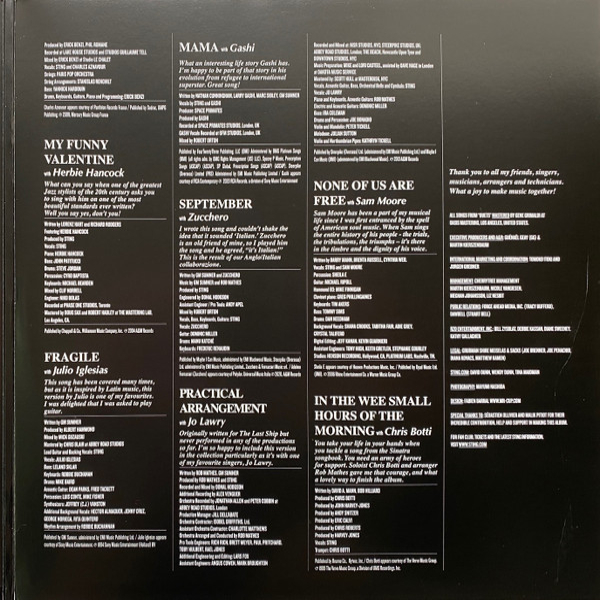 Виниловая пластинка Sting - Duets 2LP - рис.2