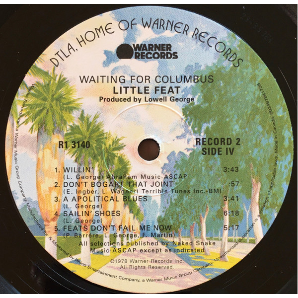 Виниловая пластинка Little Feat – Waiting For Columbus LP - рис.7
