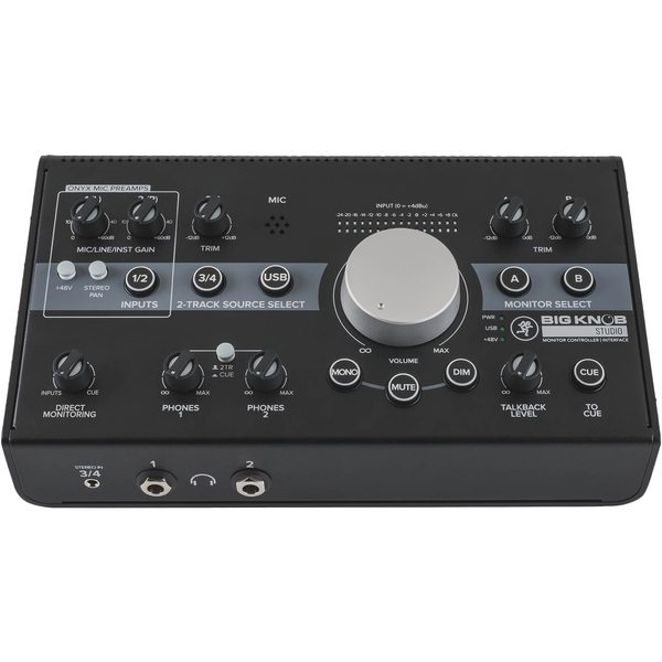 Аудиоинтерфейс Mackie Big Knob Studio - рис.8