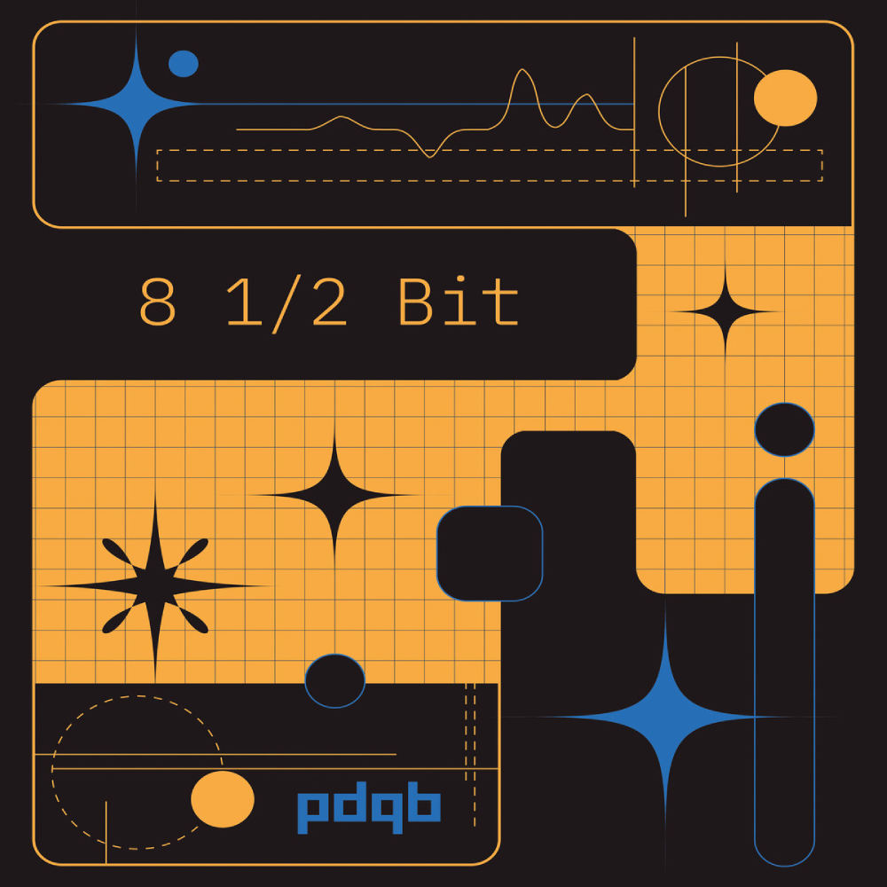 

Виниловая пластинка Pdqb, - 8 1/2 Bit (Blue & Orange Orbital Radiance) LP