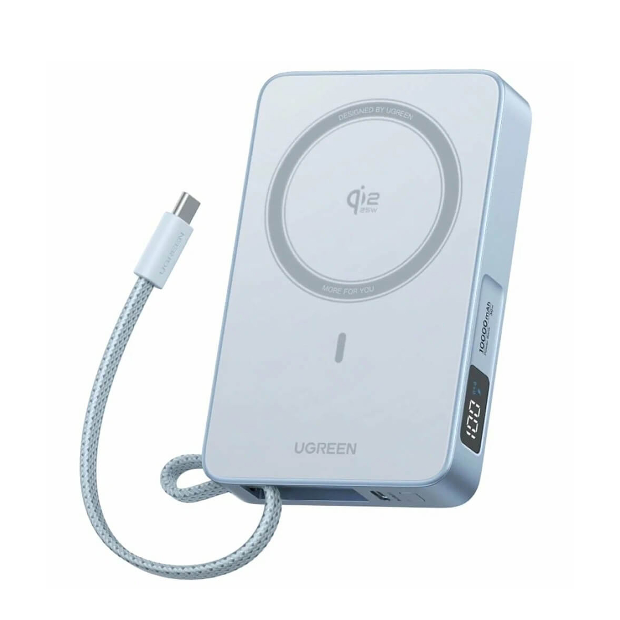 

Портативный аккумулятор Ugreen, Голубой, PB773 10000mAh