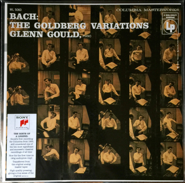 Виниловая пластинка Bach; Glenn Gould - The Goldberg Variations 1955 Recording LP - рис.0