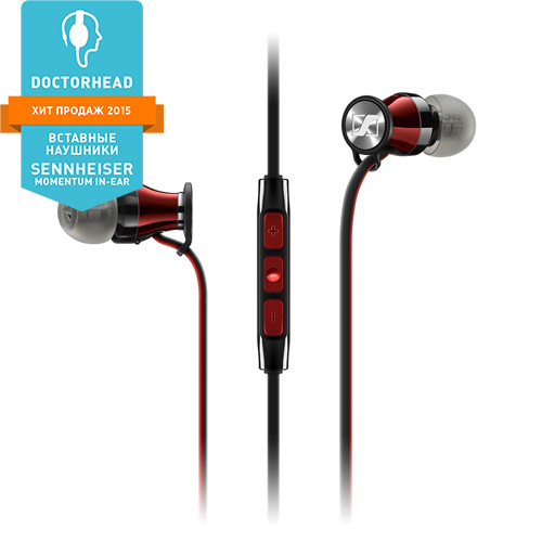 Наушники Sennheiser Momentum In-Ear Black (M2 IEI) - рис.0