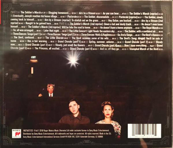 CD-диск Igor Stravinsky; Roger Waters; BCMF - Igor Stravinsky’s The Soldier’s Tale With New Narration Adapted And Performed By Roger Waters - рис.2