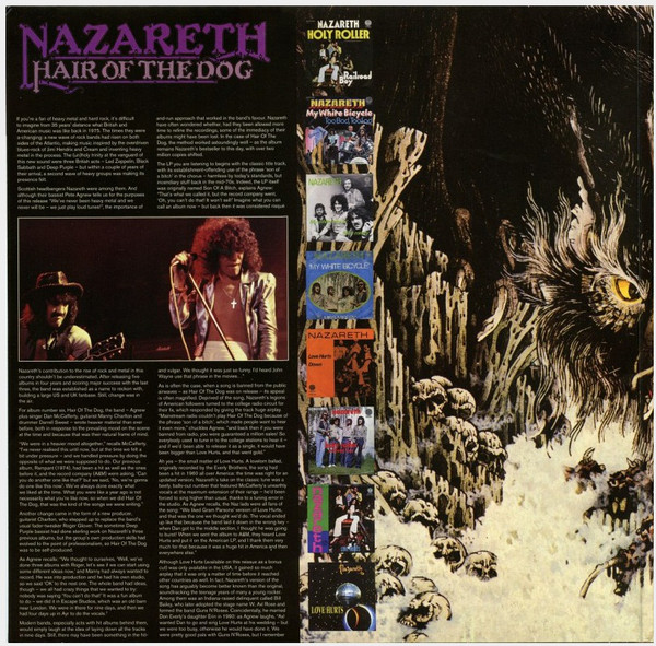 Виниловая пластинка NAZARETH - Hair Of The Dog - рис.2