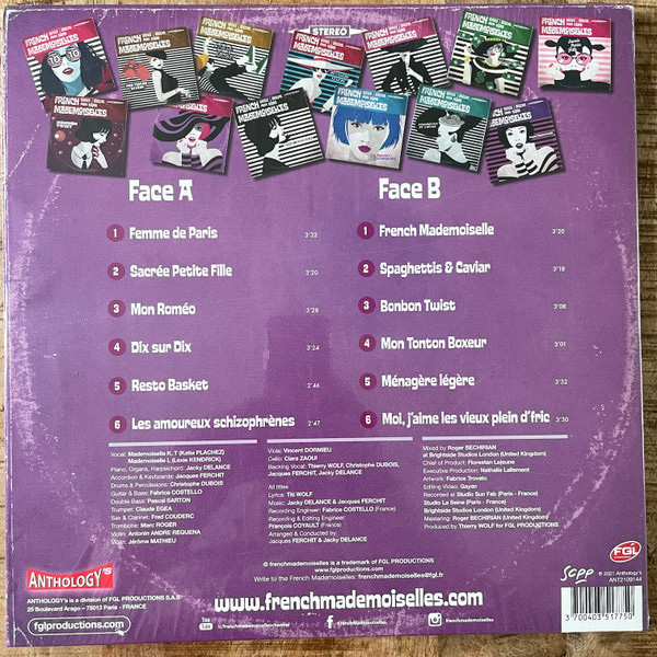 Виниловая пластинка French Mademoiselles - Sixties Groove From Paris - White LP - рис.1