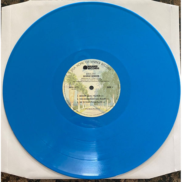 Виниловая пластинка George Benson – Breezin blue LP - рис.2