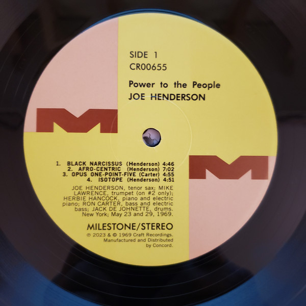 Виниловая пластинка Joe Henderson - Power To The People LP - рис.4