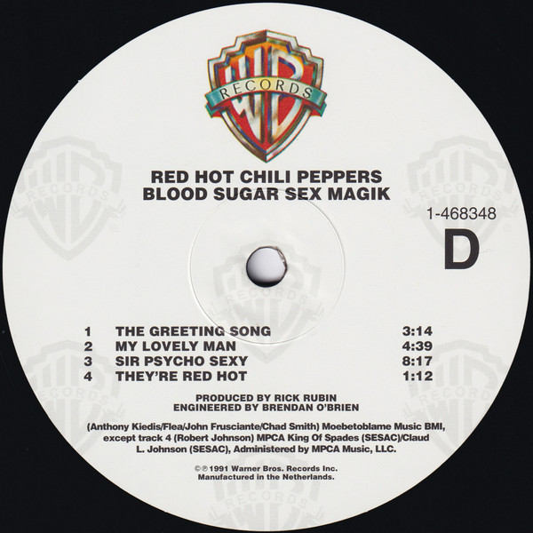 Виниловая пластинка Red Hot Chili Peppers - Blood Sugar Sex Magik - 2LP - рис.8