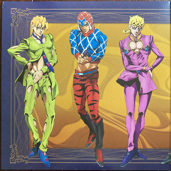 Виниловая пластинка OST Jojo's Bizarre Adventure - Golden Wind (Coloured Yellow Orange) 2LP - рис.3