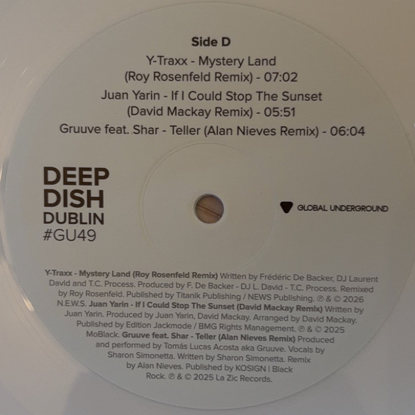 Виниловая пластинка Deep Dish - Dublin (coloured) - 3LP - рис.9