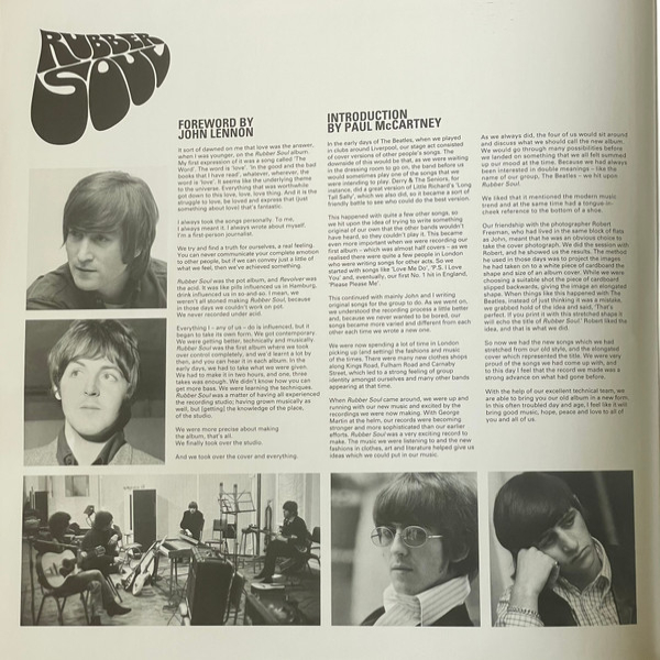 Виниловая пластинка The Beatles - Rubber Soul (Deluxe) - 2LP - рис.10