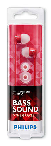 Наушники Philips SHE3590RD/10 - рис.3