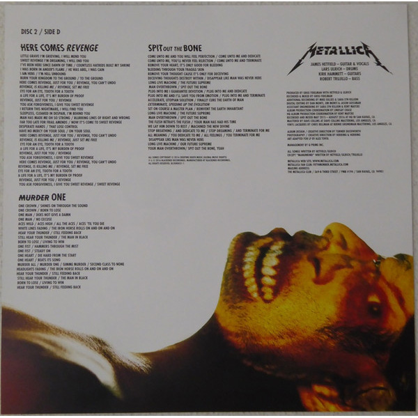Виниловая пластинка Metallica – Hardwired...To Self-Destruct Colour 2LP - рис.13