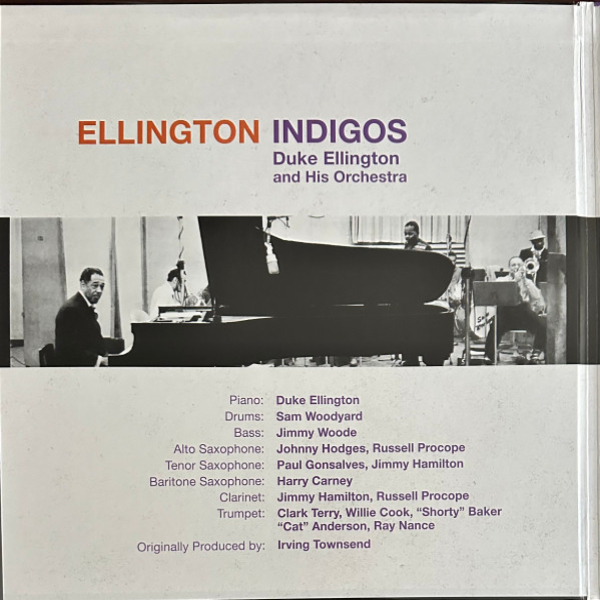 Виниловая пластинка Duke Ellington And His Orchestra – Ellington Indigos (45 rpm) - 2LP - рис.2