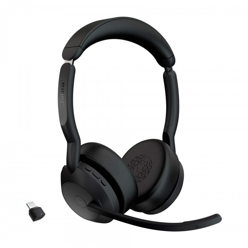 

Гарнитура Jabra, Черный, Evolve2 55 Link380c MS Stereo Black