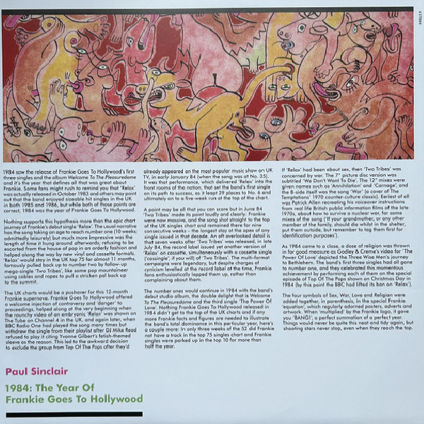 Виниловая пластинка Frankie Goes To Hollywood – Welcome To The Pleasuredome (40th anniversary) - 2LP - рис.12