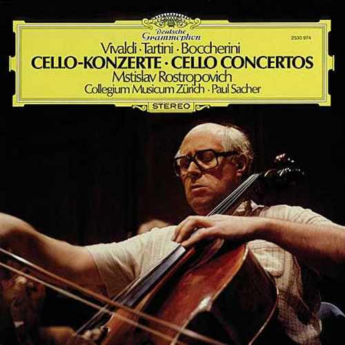 Виниловая пластинка Vivaldi, Tartini & Boccherini - Deuteche Granmmophon - Cello Concertos - LP - рис.0