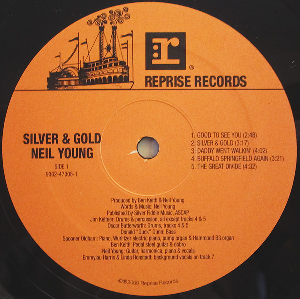 Виниловая пластинка Neil Young - Silver &amp; Gold - рис.2