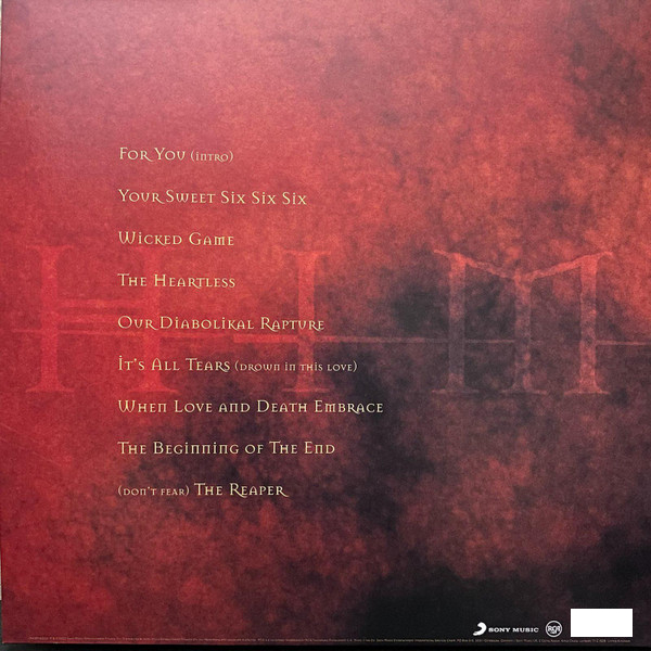 Виниловая пластинка HIM - Greatest Love Songs Vol. 666 LP - рис.3