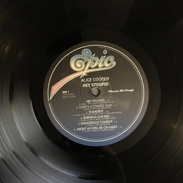 Виниловая пластинка Alice Cooper – Hey Stoopid LP - рис.1