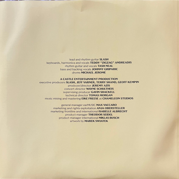 Виниловая пластинка Slash – Live At The S.E.R.P.E.N.T. Festival - 3LP - рис.7