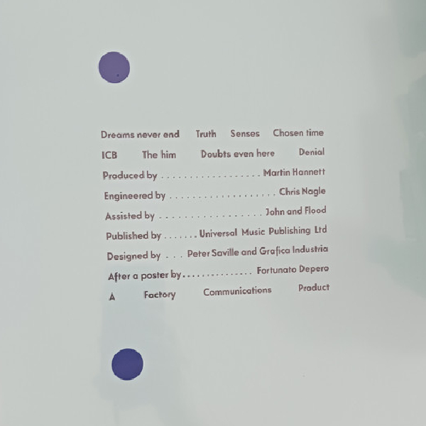 Виниловая пластинка New Order – Movement LP - рис.1