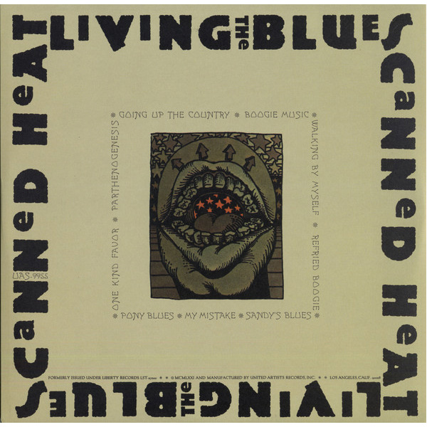 Виниловая пластинка Canned Heat - Living The Blues (coloured) LP - рис.5