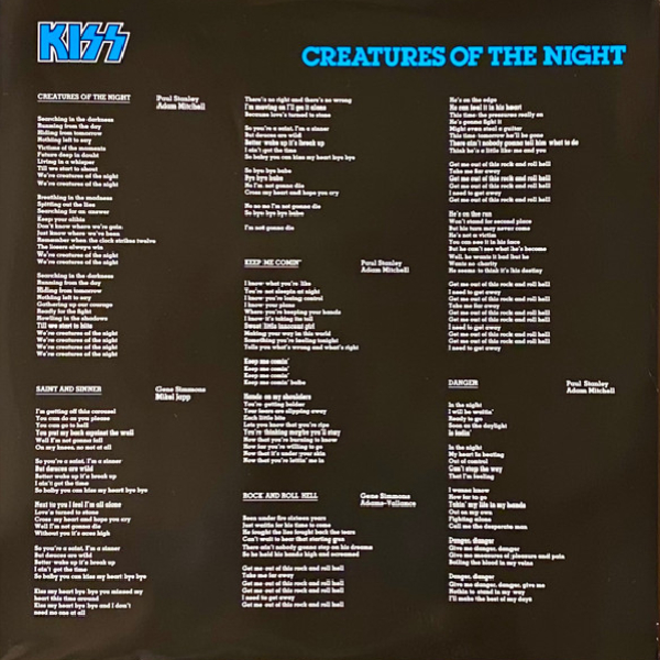 Виниловая пластинка Kiss - Creatures Of The Night LP - рис.5