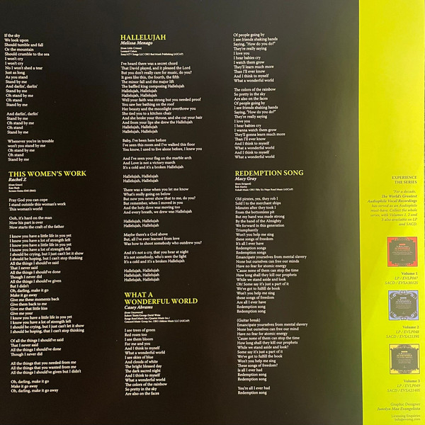 Виниловая пластинка Various Artists - The Worlds Greatest Audiophile Vocal Recordings Vol.4 (Audiophile Edition) (coloured) LP - рис.3