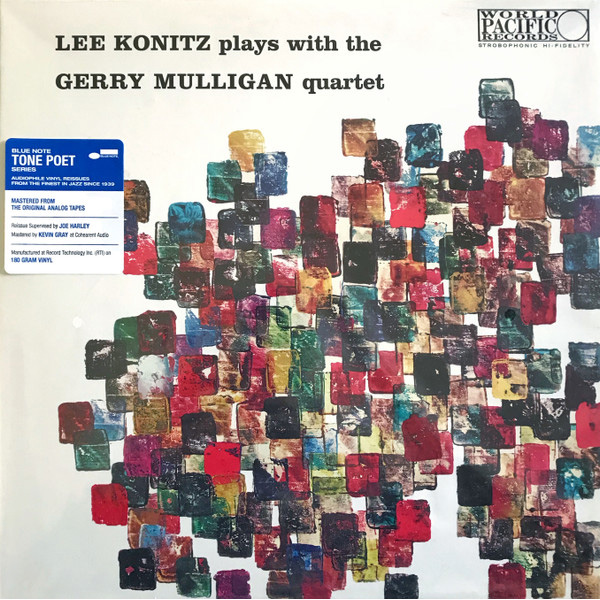 Виниловая пластинка Lee Konitz Plays With The Gerry Mulligan Quartet LP - рис.0