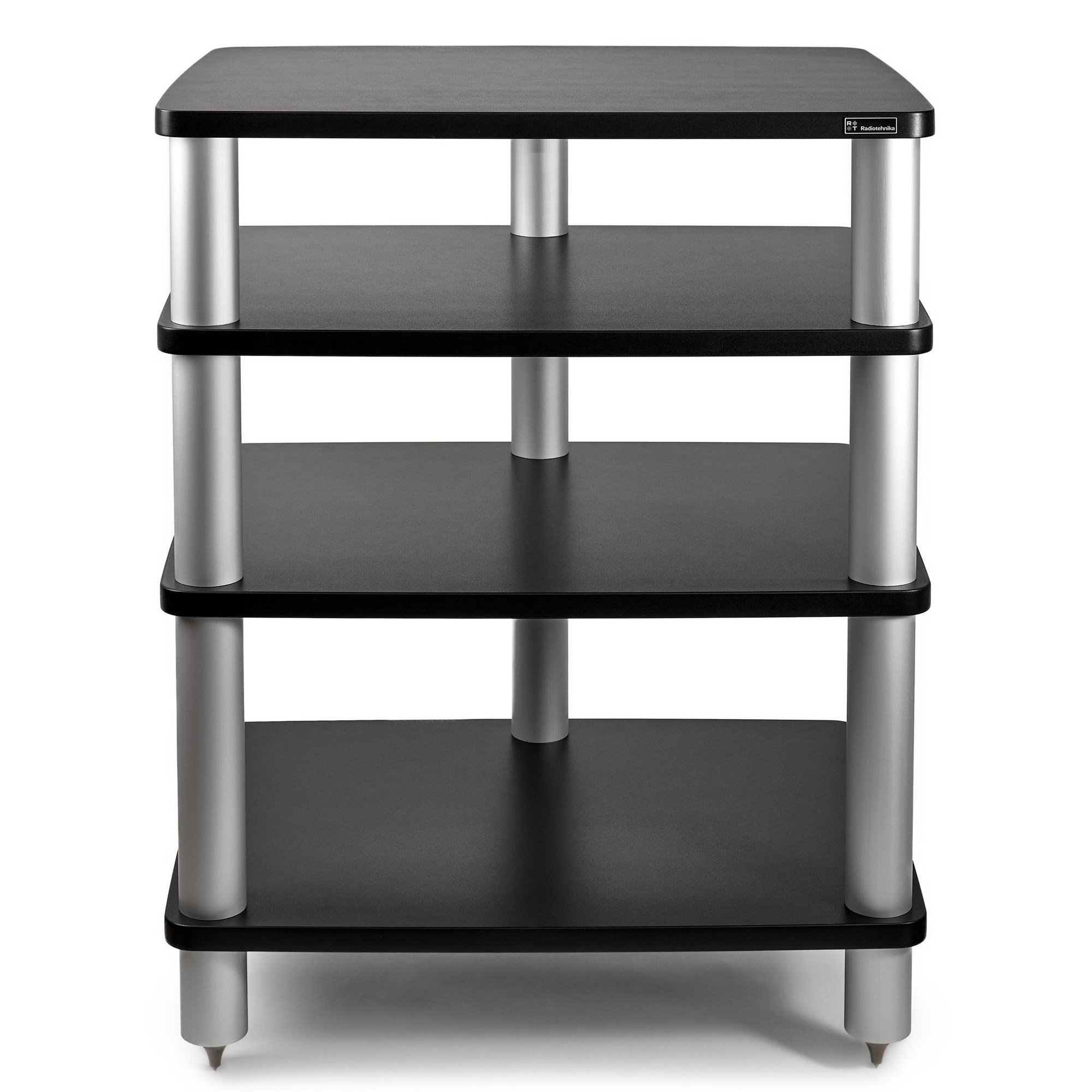 

Стойка для Hi-Fi Radiotehnika, Черный;серебряный, Gorizont Four (180+180+180) Black Silver