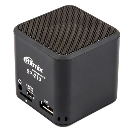 Портативная колонка RITMIX SP-210 black - рис.0