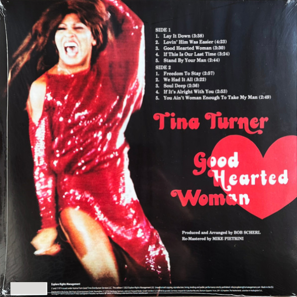Виниловая пластинка Tina Turner – Good Hearted Woman LP - рис.1