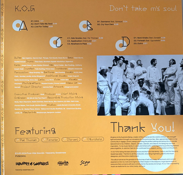 Виниловая пластинка K.O.G. – Don't Take My Soul - 2LP - рис.1