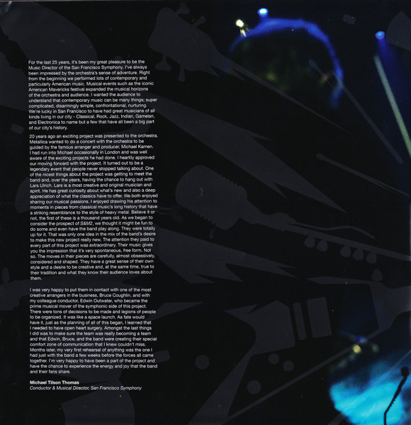 Виниловая пластинка Metallica & San Francisco Symphony – S&M2 4LP - рис.20