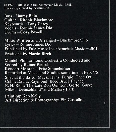 Виниловая пластинка Rainbow - Rising LP - рис.5