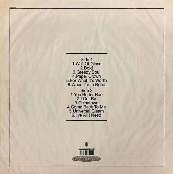 Виниловая пластинка Liam Gallagher - As You Were - рис.1