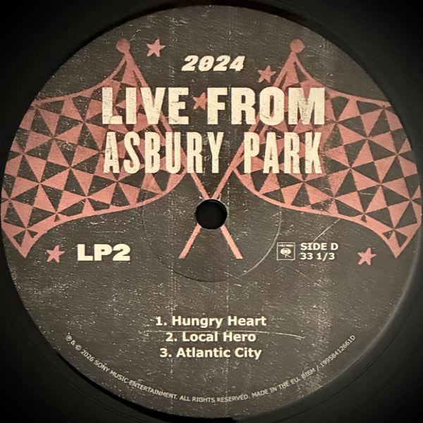 Бокс-сет Springsteen & E Street Band – Live From Asbury Park - 2024 (Box-set) - 5LP - рис.9