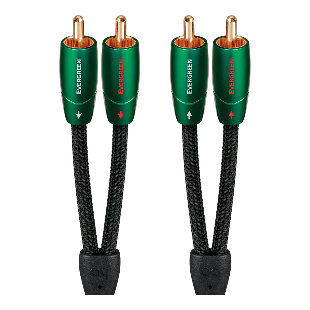 Кабель AudioQuest Evergreen 2RCA - 2RCA 0.6 m - фото 1