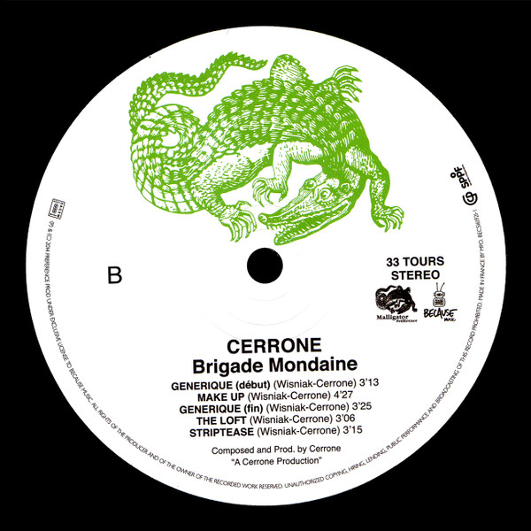 Бокс-сет Cerrone - Brigade Mondaine (Original Soundtracks, Box-set) - 3LP + 3CD - рис.14