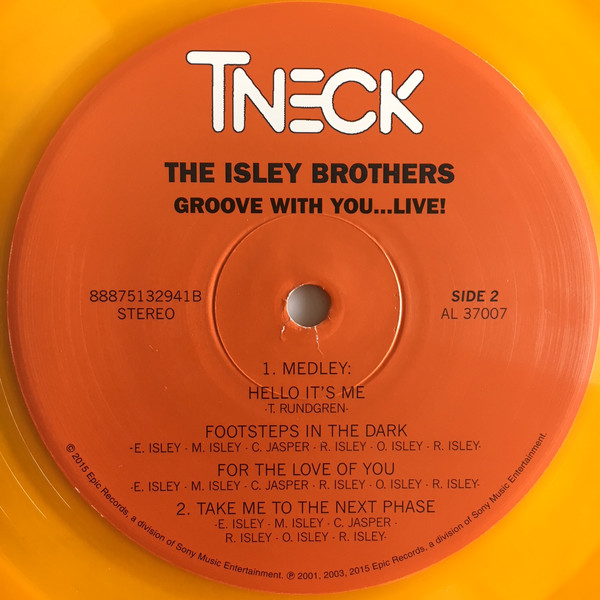 Виниловая пластинка The Isley Brothers - Groove With You... Live - рис.3
