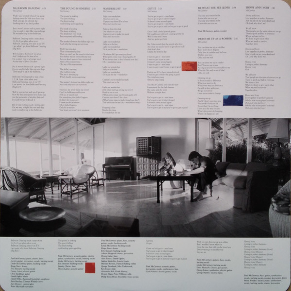 Виниловая пластинка Paul McCartney - Tug Of War LP - рис.4