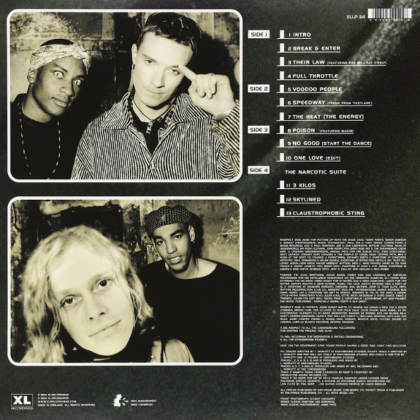 Виниловая пластинка PRODIGY MUSIC FOR THE JILTED LP - рис.1