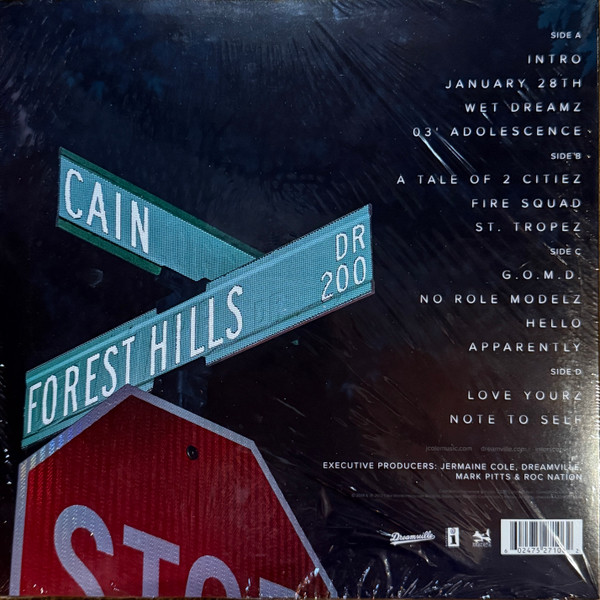 Виниловая пластинка J. Cole – 2014 Forest Hills Drive - Red 2LP - рис.1