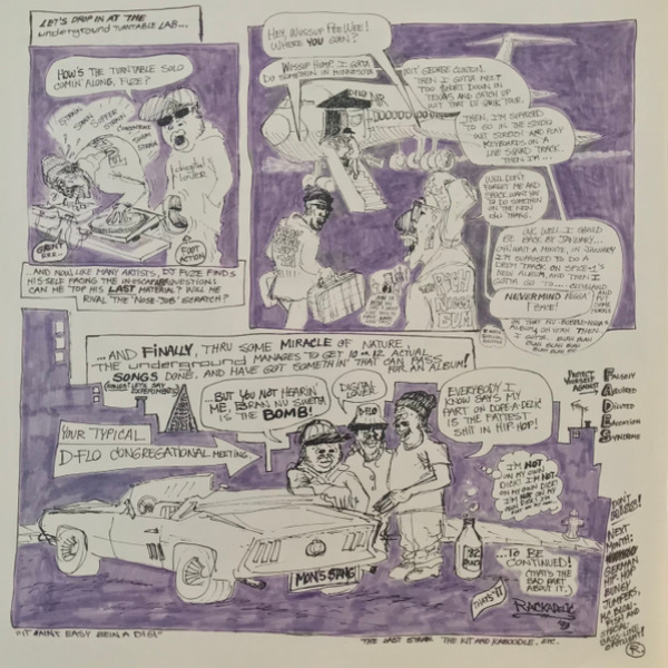 Виниловая пластинка Digital Underground – The "Body-Hat" Syndrome (coloured) - 2LP - рис.12