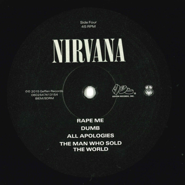 Виниловая пластинка Nirvana Nirvana LP (45rpm) - рис.12