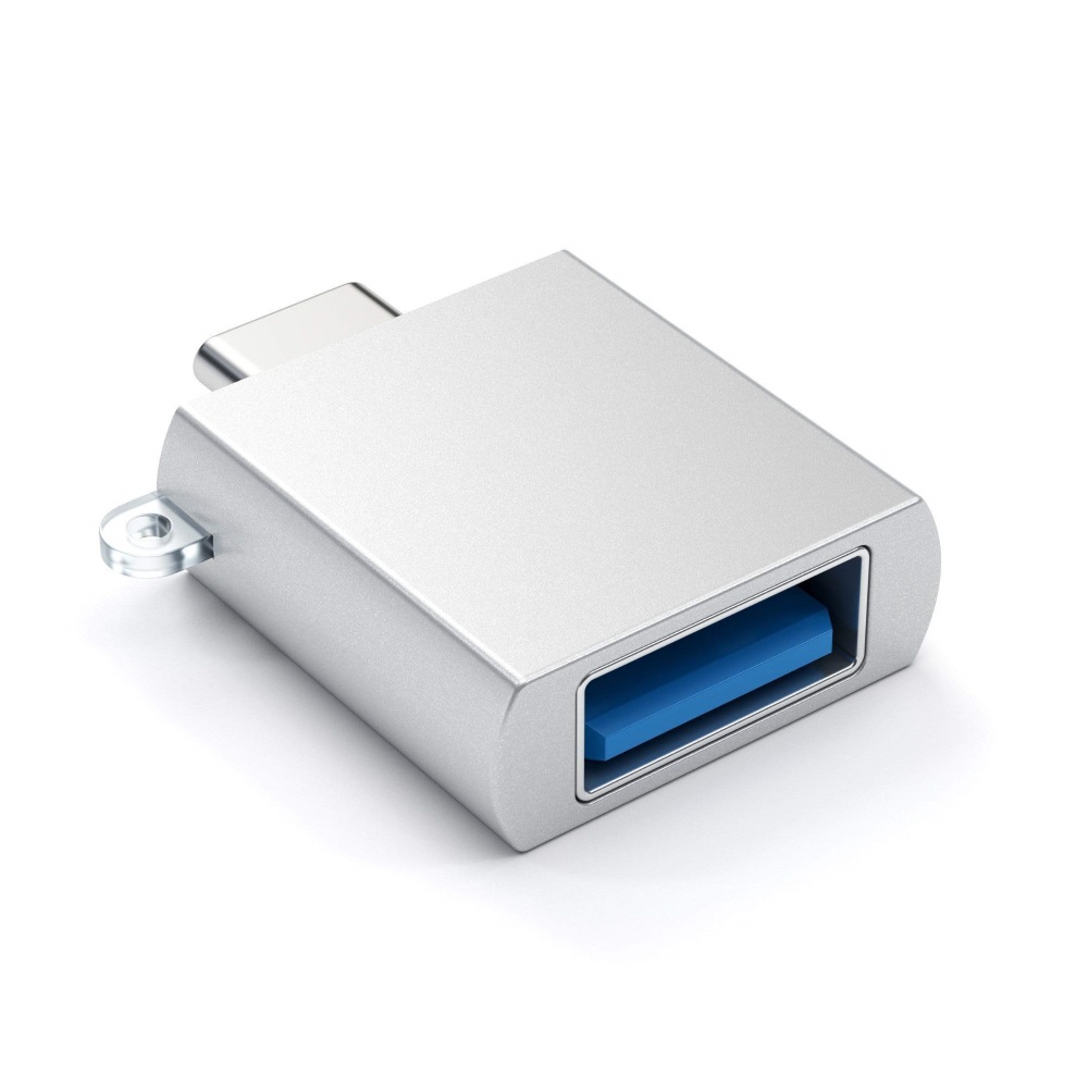 Переходник Satechi Aluminum Type-C-USB 3.0 Silver