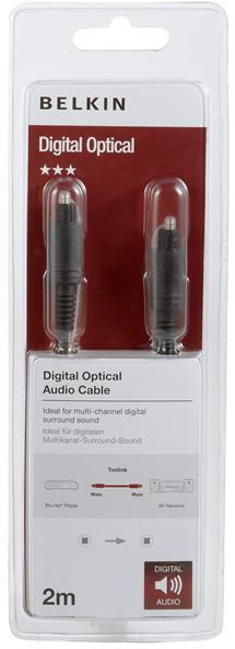 Кабель Belkin Digital Optical Audio Cable 2m - рис.2