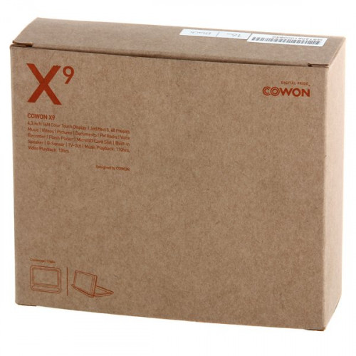 Плеер COWON X9 8Gb Black - рис.10